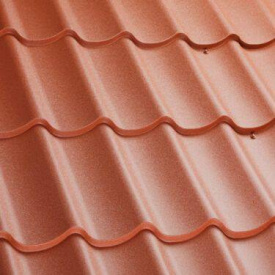 Металлочерепица DIAMENT с матовым покрытием Корея Dongbu Steel 0,42мм Zn 140г