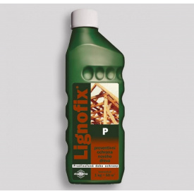 STACHEMA Пропитка для древесины кровельных конструкций Lignofix P, концентрат 1:9 (1л)