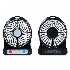 Вентилятор настільний Mini Fan XSFS-01 з акумулятором 18650 Black (007196) Луцьк