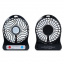 Вентилятор настільний Mini Fan XSFS-01 з акумулятором 18650 Black (007196) Луцьк