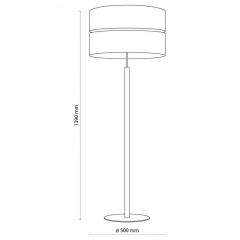 Торшер TK Lighting ECO Белый (TK5597) Ровно