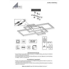 Люстра TRIO IRVINE 620010431 Днепрорудное