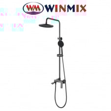 Душова колона із змішувачем Winmix Premium DERBY 009-J GRAPHITE, Польща