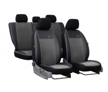 Модельные авточехлы на сиденье Hyundai Elantra 2011-2015 POK-TER Model Exclusive с серой вставкой