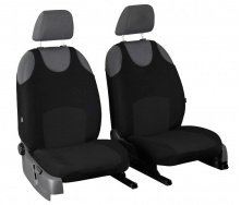 Майки чехлы на передние сиденья GEELY CK 2 2007-2011 (2002-2011) POK-TER Tuning Classic черные