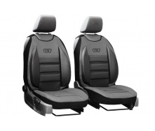 Авточехлы накидки для GEELY MK-2 2008-2014 (2002-2011) POK-TER GT серые (на передние сиденья)
