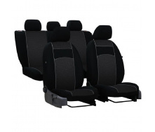Авточехлы из автоткани для GEELY GХ2 2012- (2002-2011) POK-TER VIP черные с серой вставкой