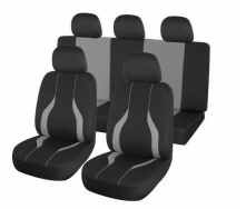 Авточехлы для CHERY A15 2003-2014 AUAU Bolero с серой вставкой (r416618)