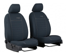 Чехлы на передние сиденья для GEELY GХ2 2012- (2002-2011) POK-TER Trend Line серый