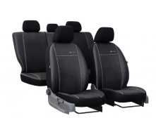 Авточехлы на сиденье POK-TER Exclusive GEELY GХ2 2012- (2002-2011) с черной вставкой экокожа