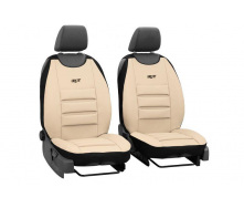 Накидки чехлы на передние сиденья GEELY GC7 2015- (2002-2011) POK-TER PsT Egronomic бежевые