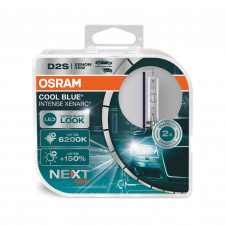 Комплект ксеноновых ламп Osram D2S 35W P32d-2 Cool Blue Intense Next Gen (66240CBN-HCB)