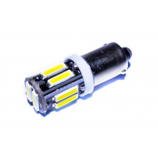 Светодиодная лампа AllLight T 8.5 10 диодов 7014 BA9S 12V WHITE