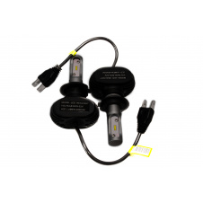 Комплект LED ламп HeadLight S1 H7 6000K 4000lm с радиатором