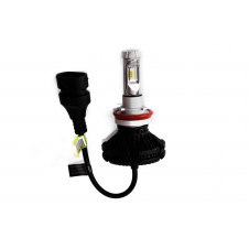 Комплект LED ламп AllLight X3 H11 50W 6000K 6000lm с радиатором и светофильтрами (3000K/8000K)