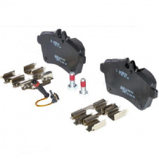 Тормозные колодки Bosch дисковые передние MB 169/245 A/B F 04-12 0986494087