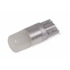 Светодиодная лампа StarLight T10 1 диод 12V 0.6W / матовая линза / пластиковый цоколь