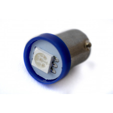 Светодиодная лампа AllLight T 8.5 1 диод 5050 BA9S 12V 0.45W BLUE