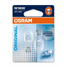Фото - Автолампа ук. OSRAM 921-02B W16W 12V W2,1X9,5 2X10 Blister Автолампа ук. OSRAM 921-02B W16W 12V W2,1X9,5 2X10 Blister