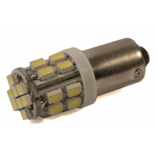 Светодиодная лампа AllLight T 8.5 24 диода 1206 BA9s 12V WHITE