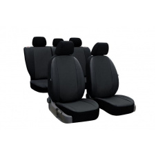 Авточехлы из эко кожи Mercedes 190 w201 (1982-1993) POK-TER PERLINE с черной вставкой