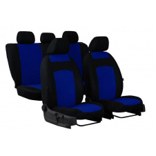 Авточехлы для GEELY LC Cross 2008-2016 (2002-2011) POK-TER Classic Plus с синей вставкой