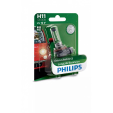 Галогеновая лампа Philips 12362LLECOB1 H11 55W 12V PGJ19-2 LLECO