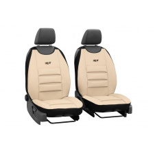 Накидки чехлы на передние сиденья SEAT LEON 2012-2020 Pok-ter PsT Egronomic бежевые