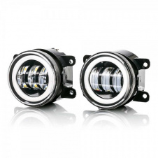 Комплект противотуманных LED фар AllLight FB-411 D90мм
