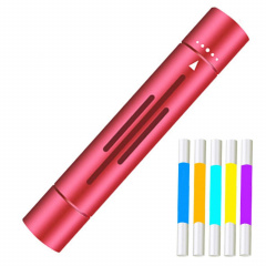 Ароматизатор в автомобиль LanXin освежитель воздуха в машину + 10 сменных картриджей Красный (К050828) Коломыя