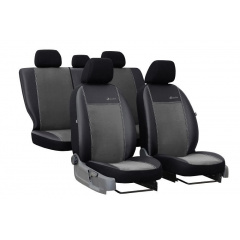 Модельные авточехлы на сиденье Hyundai Elantra 2011-2015 POK-TER Model Exclusive с серой вставкой Івано-Франківськ