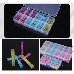 Набор гильз обжимных с термоусадкой PWR для соединения проводов 0.5-4.0 мм² 200 шт (NH050762) Чортків