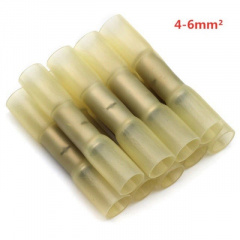 Соединительная гильза с термоусадкой под опресовку для быстрого монтажа 4.0 - 6.0 мм Linco 50 шт желтый (424251528) Нова Прага