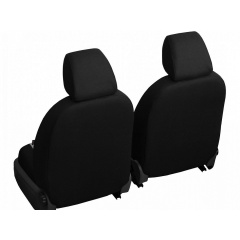 Авточехлы на сиденье GEELY Emgrand X7 2013-2016 (2002-2011) POK-TER Premium Unico с черной вставкой алькантара Червоноград
