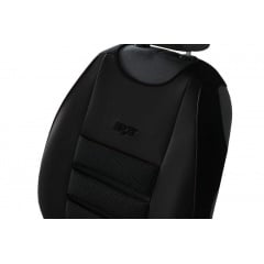 Накидки чехлы на передние сиденья HYUNDAI GETZ 2002-2009 POK-TER PsT черной вставкой Ужгород