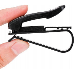 Держатель для очков Xiamen в автомобиль на козырек 2 шт в комплекте Черный (K2050618) Броди