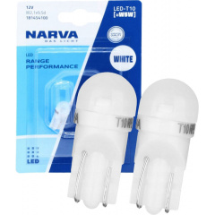 Комплект светодиодных ламп Narva 18145B2 W5W LED Range Performance 12V 6000K 2 шт Володарськ-Волинський