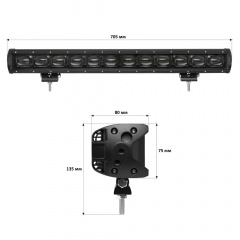 Светодиодная фара-люстра Starlight 120 watt 10-30V IP68 (lsb-lens-120) Жмеринка