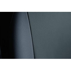 Авточехлы из эко кожи Honda Jazz 2013- POK-TER PERLINE с черной вставкой Киев