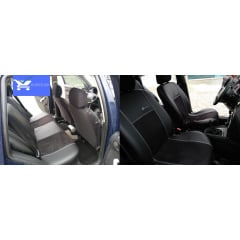 Авточехлы Citroen Nemo 2008- POK-TER Exclusive екокожа с черной вставкой алькантары Броды
