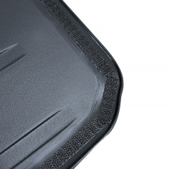 Защитная накладка в багажник на задние спинки сидений Lesko Tesla Model 3 Черный (TSL22062401) Вольнянск