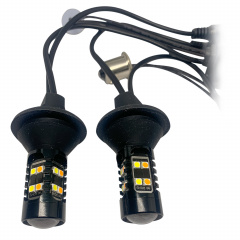 Светодиодные лампы TORSSEN DRL+поворот P21W Свеса