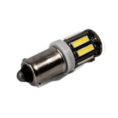Светодиодная лампа AllLight T 8.5 10 диодов 7014 BA9S 12V WHITE Киев