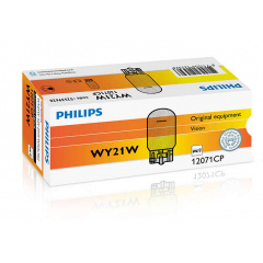 Автолампа ук. PHILIPS 12071CP WY21W 12V 21W WX3x16d Городок
