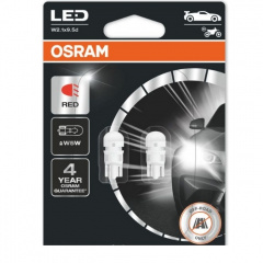 Автолампа диоды OSRAM 2825DRP-02B W5W Red 12V Днепр