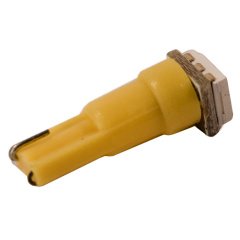 Светодиодная лампа AllLight T 5 1 диод 5050 W2*4.6d12V YELLOW Городок