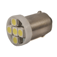 Светодиодная лампа AllLight T 8.5 5 диодов 3528 BA9S 12V WHITE Черкассы