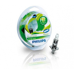 Автолампа PHILIPS 12258ECOS2 55W 12V P14,5s H1 EcoVision Конотоп