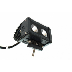 Светодиодная фара AllLight D-20W 2chip CREE spot 9-30V нижний крепеж Черкаси