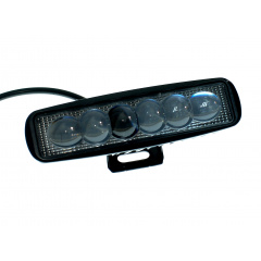 Светодиодная фара AllLight JR-6D-G06-18W 6chip EPISTAR spot линза 9-30V Житомир